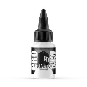 001-Pro Acryl Bold Titanium White