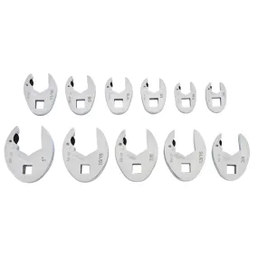 11 Piece SAE Ratcheting Crowfoot Wrench Set KDT89118