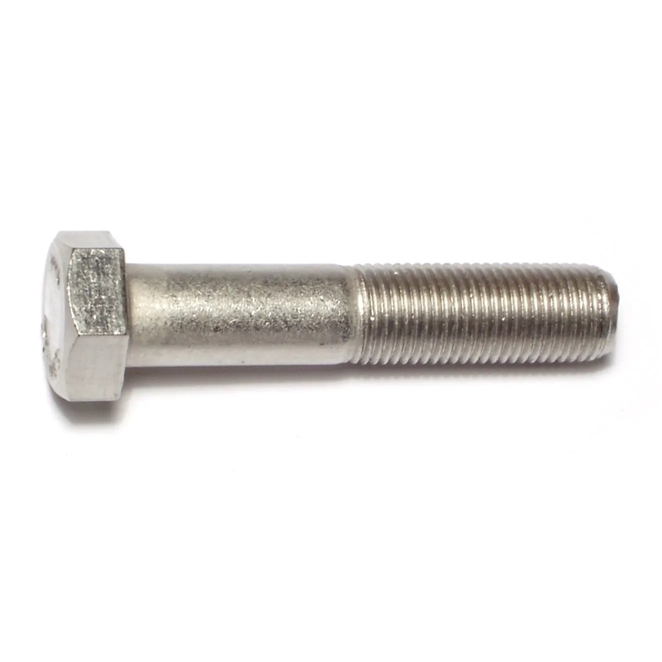 1/2"-20 x 2-1/2" 18-8 Stainless Steel Fine Thread Hex Cap Screws (8 pcs.)