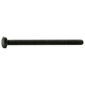 1/4"-20 x 3-1/2" Plain Grade 5 Steel Left Hand Thread Hex Cap Screws (2 pcs.)