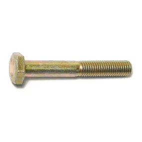 1/4"-28 x 1-3/4" Zinc Grade 8 Hex Cap Screws (50 pcs)