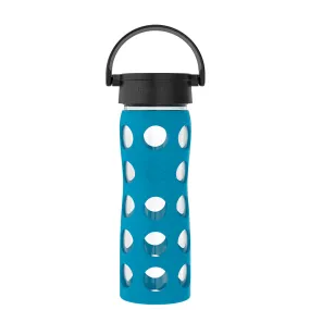 16oz Glass Water Bottle with Silicone Sleeve and Classic Cap