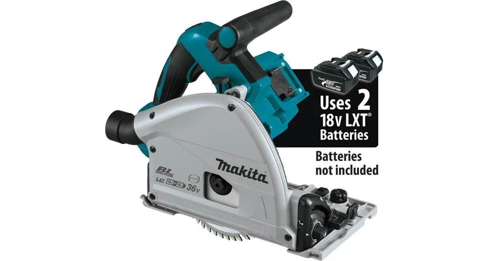 2021 Makita 36V (18V X2) LXT® Brushless 6-1/2" Plunge Circular Saw, Tool Only (XPS01Z)