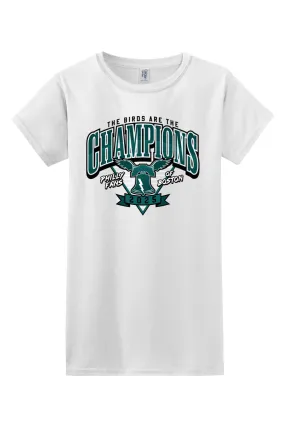 2025 Champs Philly Fans of Boston Cotton T-Shirt - Women's