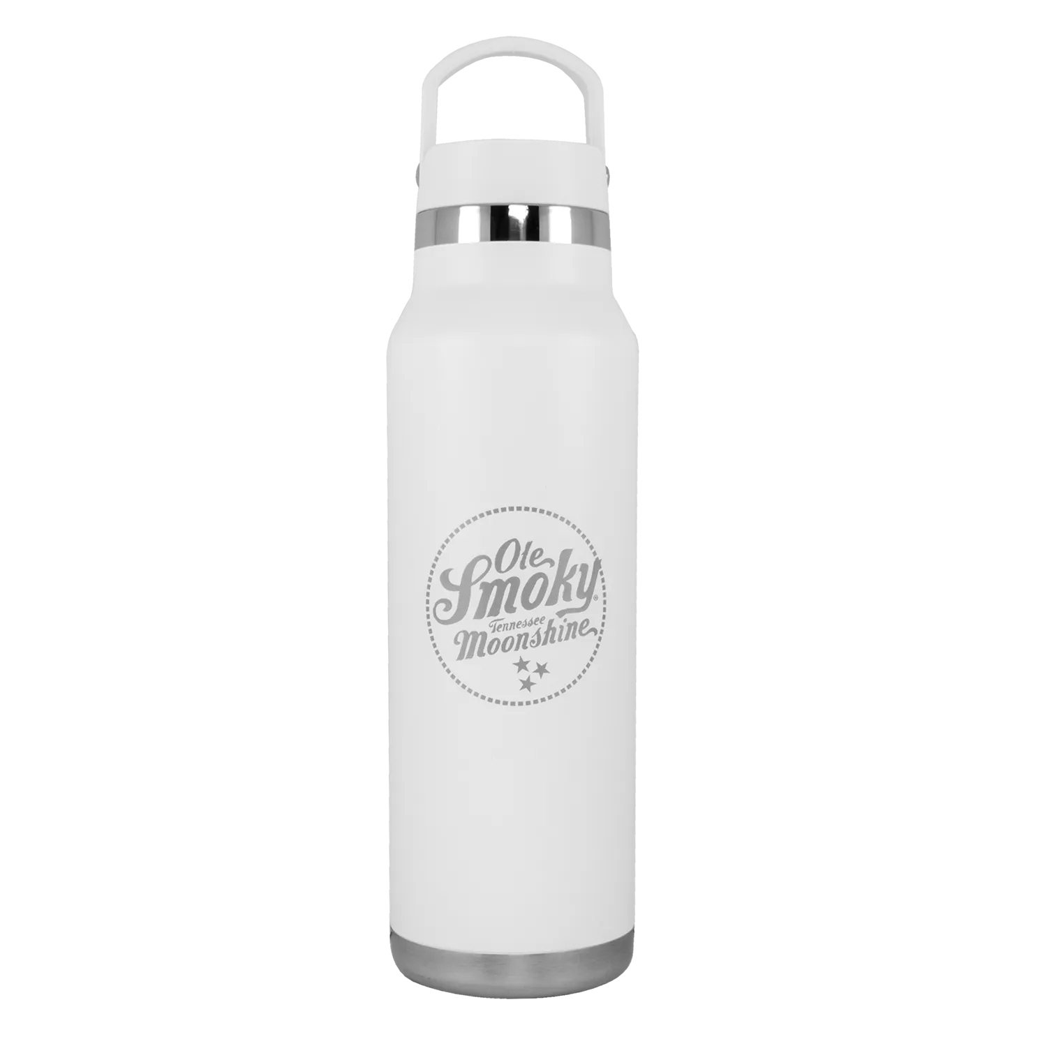 25oz TOP HANDLE BOTTLE - WHITE