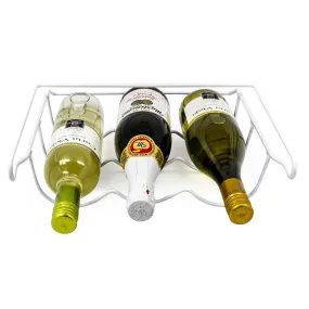 3 Bottle Refrigerator Wine Bottle Rack