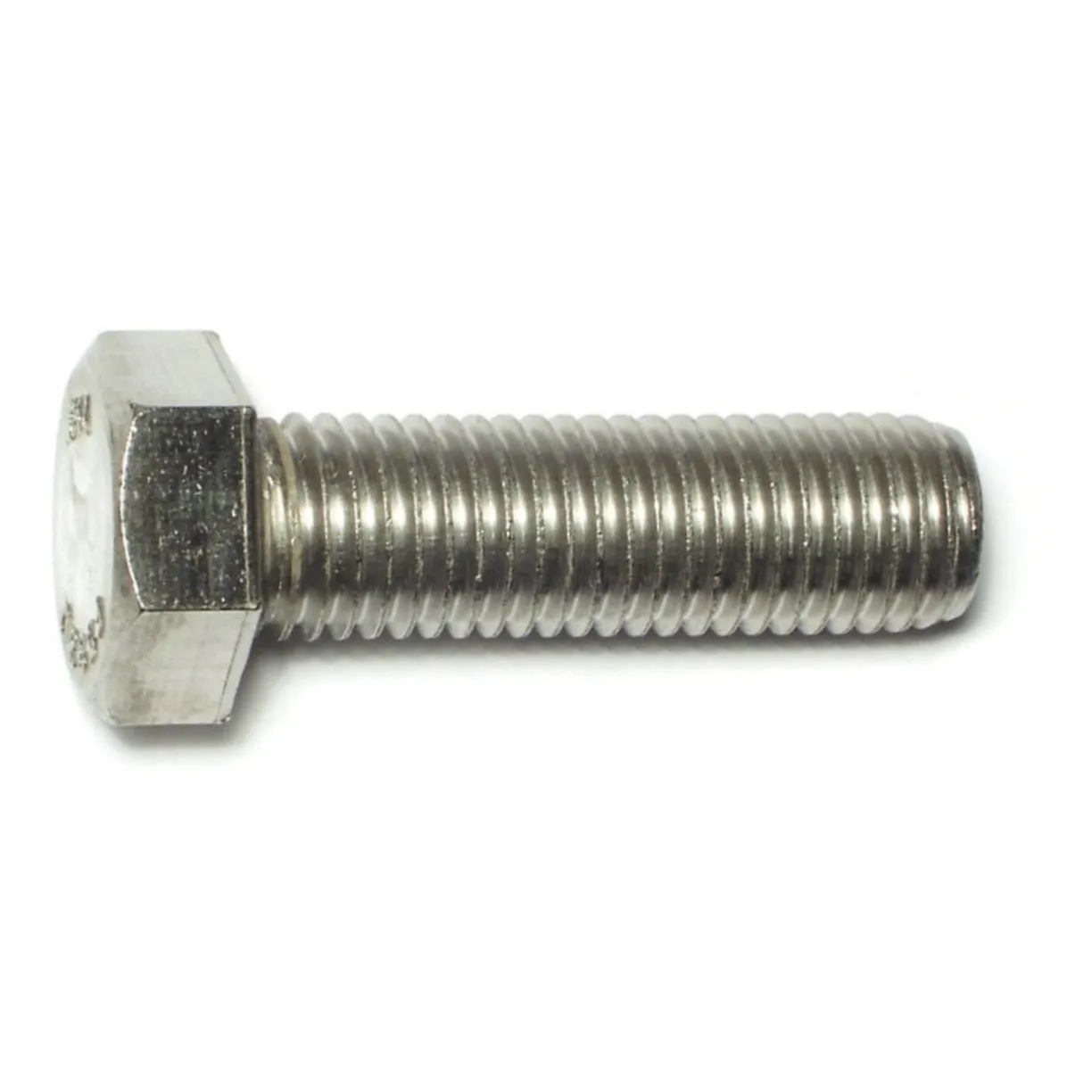 3/4"-10 x 2-1/2" 18-8 Stainless Steel Coarse Thread Hex Cap Screws (2 pcs.)