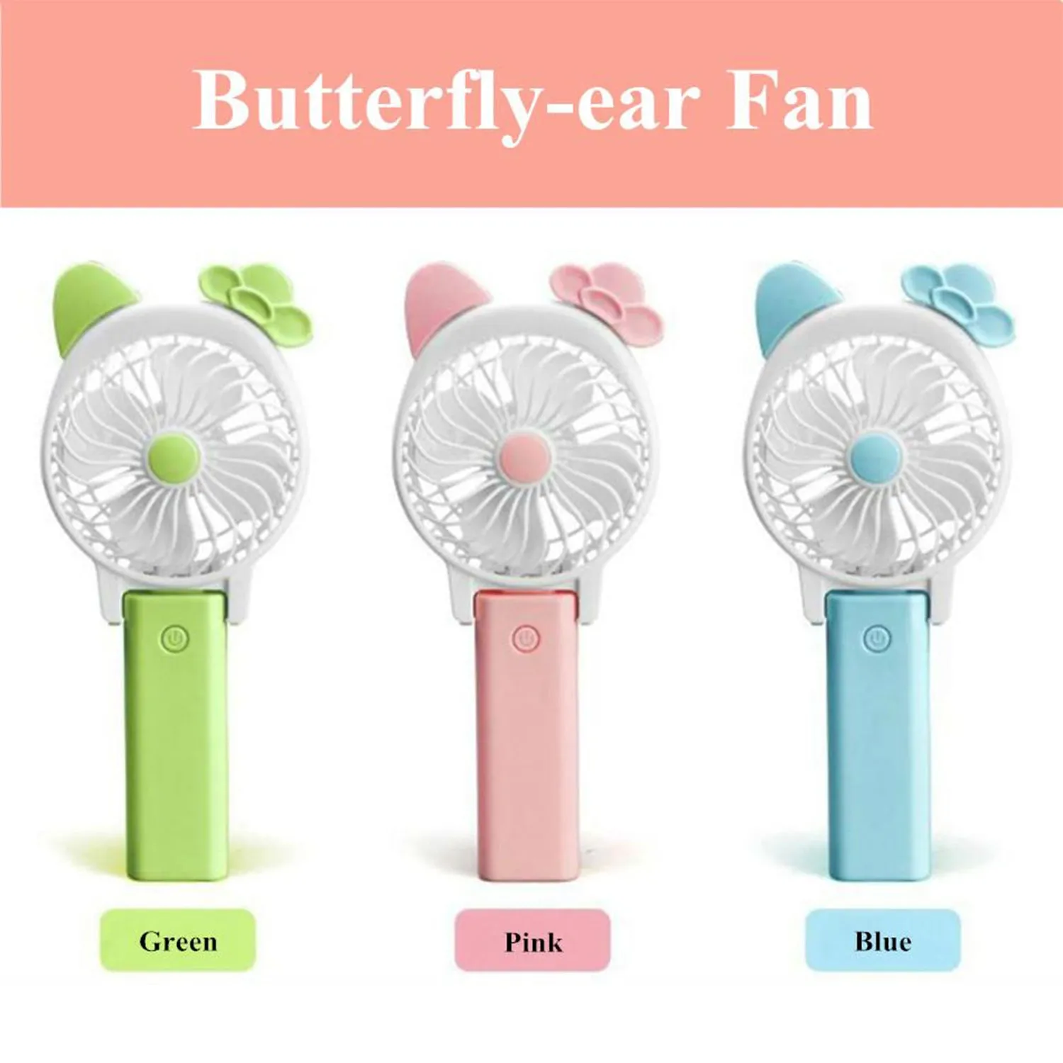 4765 Mini Cartoon Style Fan used in all kinds of places including household and many more for producing fresh air purposes.(Battery Not Include)