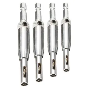 4Pcs Self Centering Hinge Drill Bits Set Door Cabinet