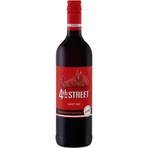 4th Street Natural Sweet Red Wine Bottle 750ml