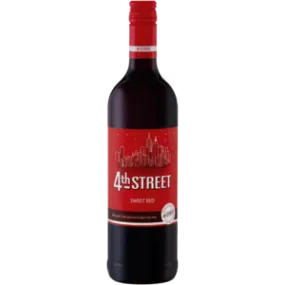 4th Street Natural Sweet Red Wine Bottle 750ml