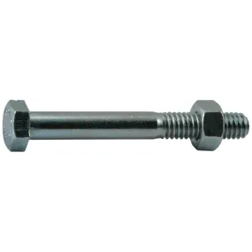 5/16"-18 x 2-1/2" Zinc Grade 2 / A307 Hex Bolts (10 pcs.)