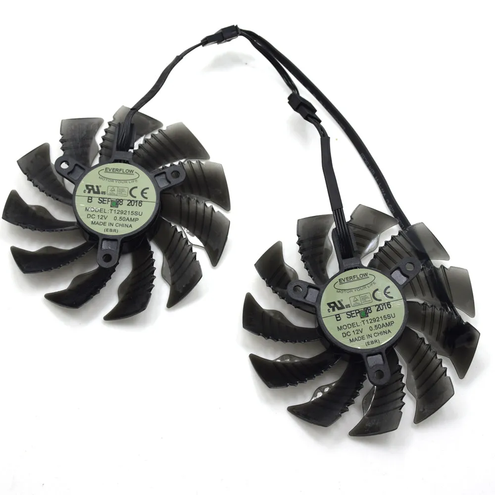 87mm Cooler Fan For Gigabyte GTX 1060 GTX 1050 TI RX 580 RX480 R9 380X 12V 0.50A 4Pin Graphics Card Cooling Fan