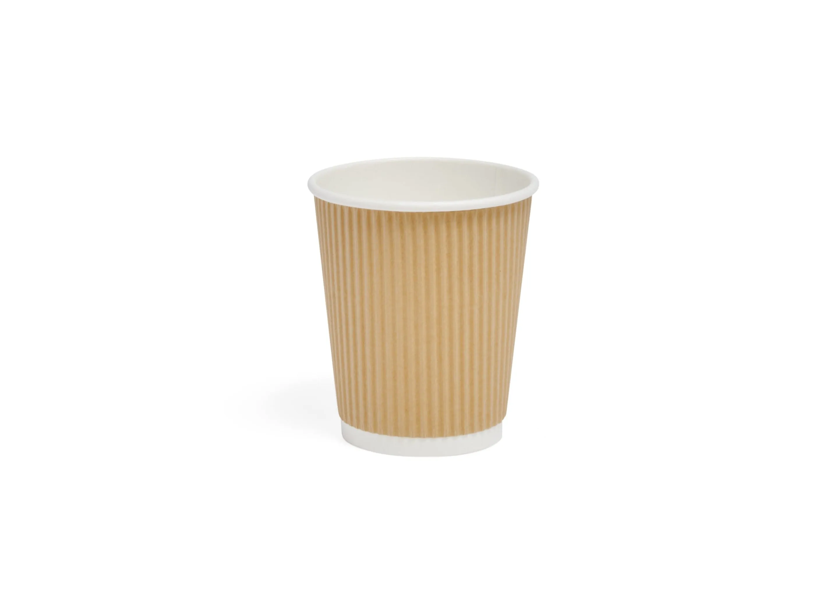 8oz Kraft Ripple Paper Cup - 500pk