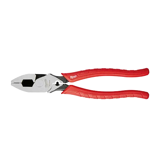 9 In. Comfort Grip High Leverage Lineman's Pliers With Crimper