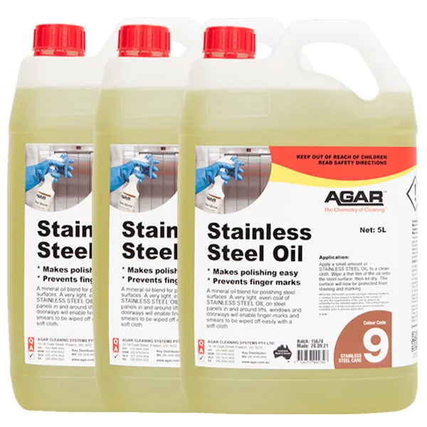 Agar Stainless Steel Oil