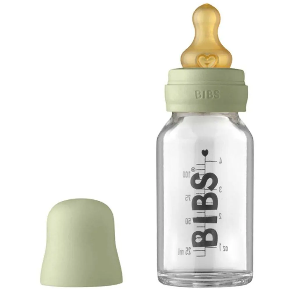 Baby Glass Bottle 110ml By Bibs