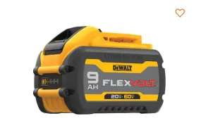 Battery - DeWALT®  20V/60V MAX FLEXVOLT 9.0Ah Battery, DCB609