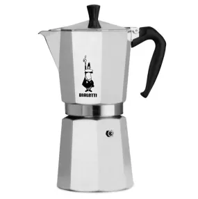 Bialetti Moka Express 9 Cup Stovetop Espresso Maker, Aluminum