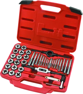 BikeMaster 40-pc Tap and Die Wrench Set - Metric