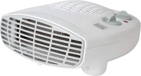 Black & Decker BXSH37005GB 2KW Flat Fan Heater White