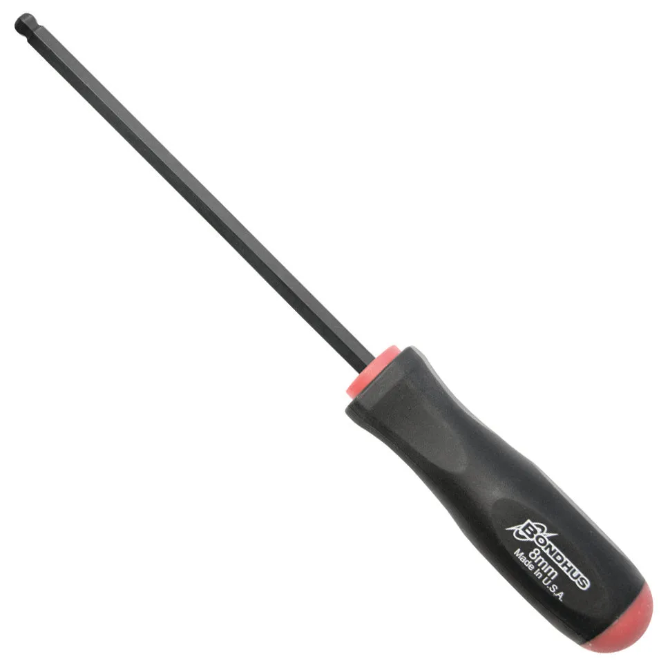 Bondhus 10672 8mm Ball End Metric Hex Driver Balldriver Tip Screwdriver