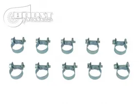 BOOST Products 10 Pack HD Mini Clamps, 15-17mm (19/32 - 43/64") Range