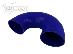 BOOST Products Silicone Elbow 180 Degrees, 48mm (1-7/8") ID, Blue