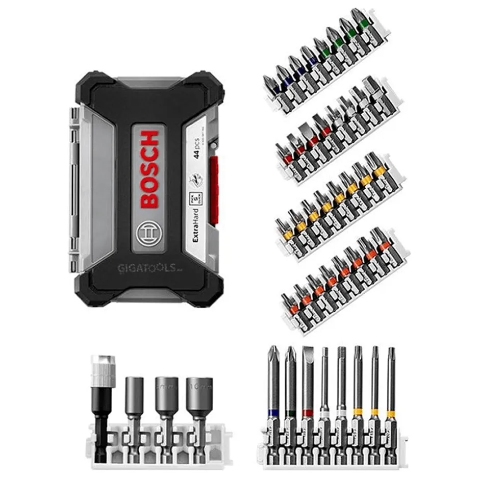 Bosch 44pcs Mixed Screwdriver Bits Set [Pick and Click] (2608522421)