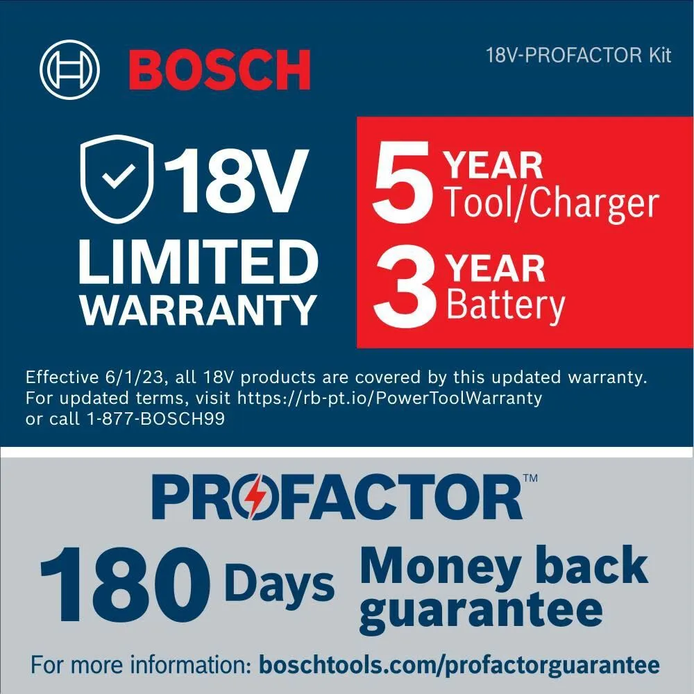 Bosch GCM18V-07SN14 PROFACTOR 18V 7-1/4 In. Single-Bevel Slide Miter Saw Kit with (1) CORE18V 8 Ah High Power Battery