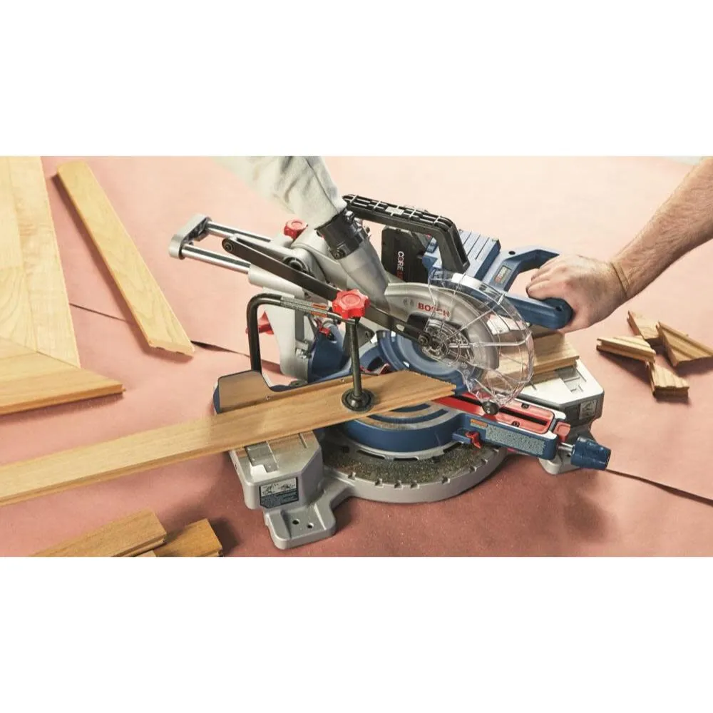 Bosch GCM18V-07SN14 PROFACTOR 18V 7-1/4 In. Single-Bevel Slide Miter Saw Kit with (1) CORE18V 8 Ah High Power Battery