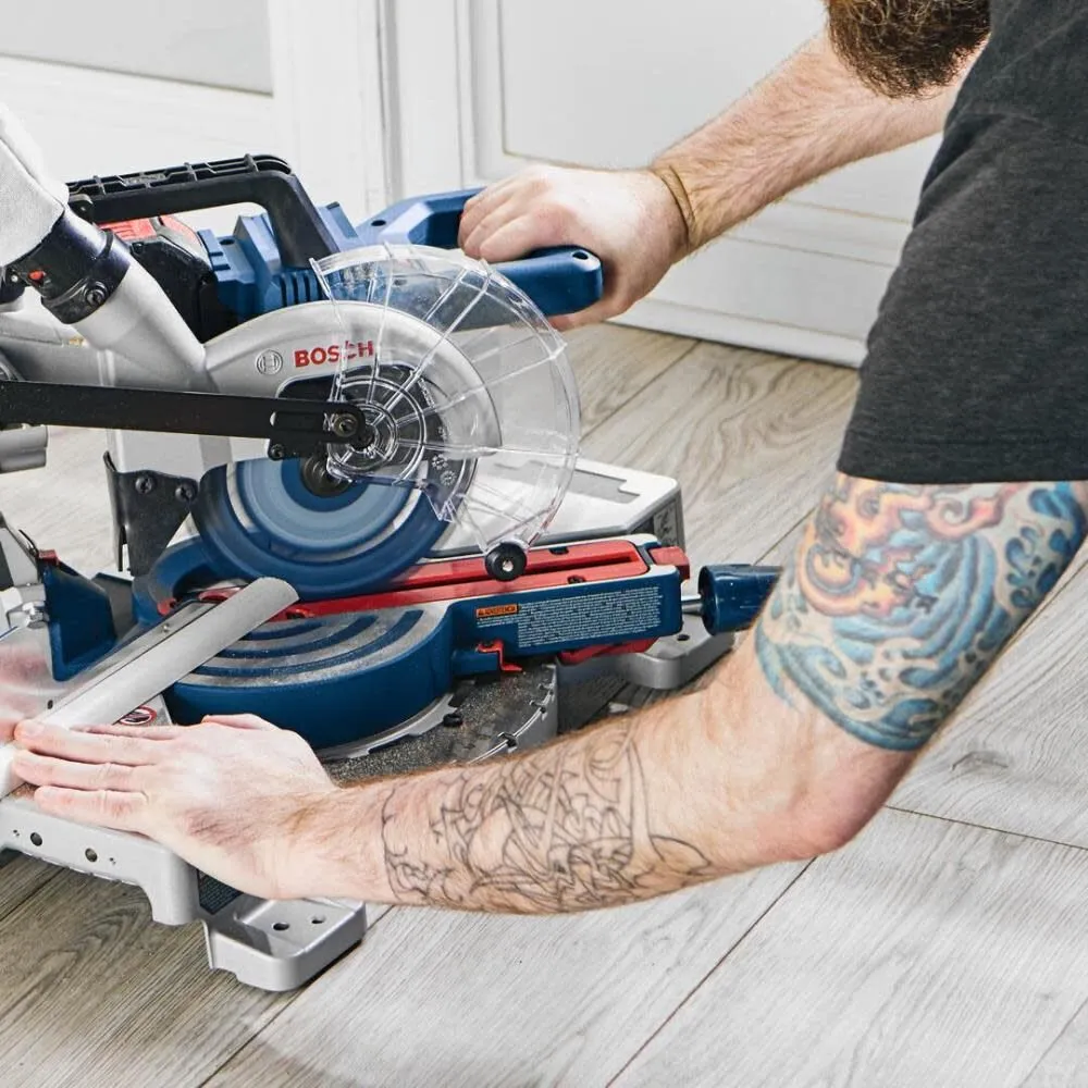 Bosch GCM18V-07SN14 PROFACTOR 18V 7-1/4 In. Single-Bevel Slide Miter Saw Kit with (1) CORE18V 8 Ah High Power Battery