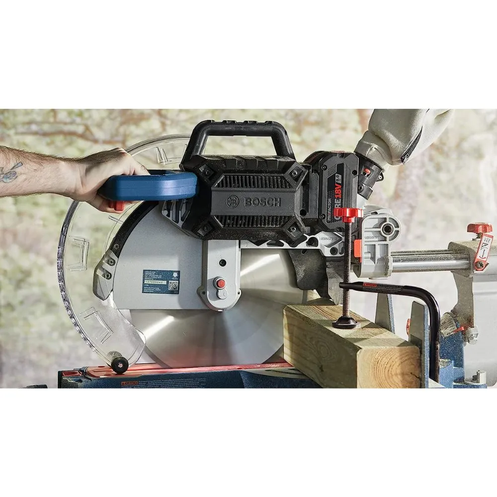 Bosch GCM18V-12SDN14 18V PROFACTOR 12" Slide Miter Saw Kit w/ (1) 8.0 Ah CORE Performance Battery