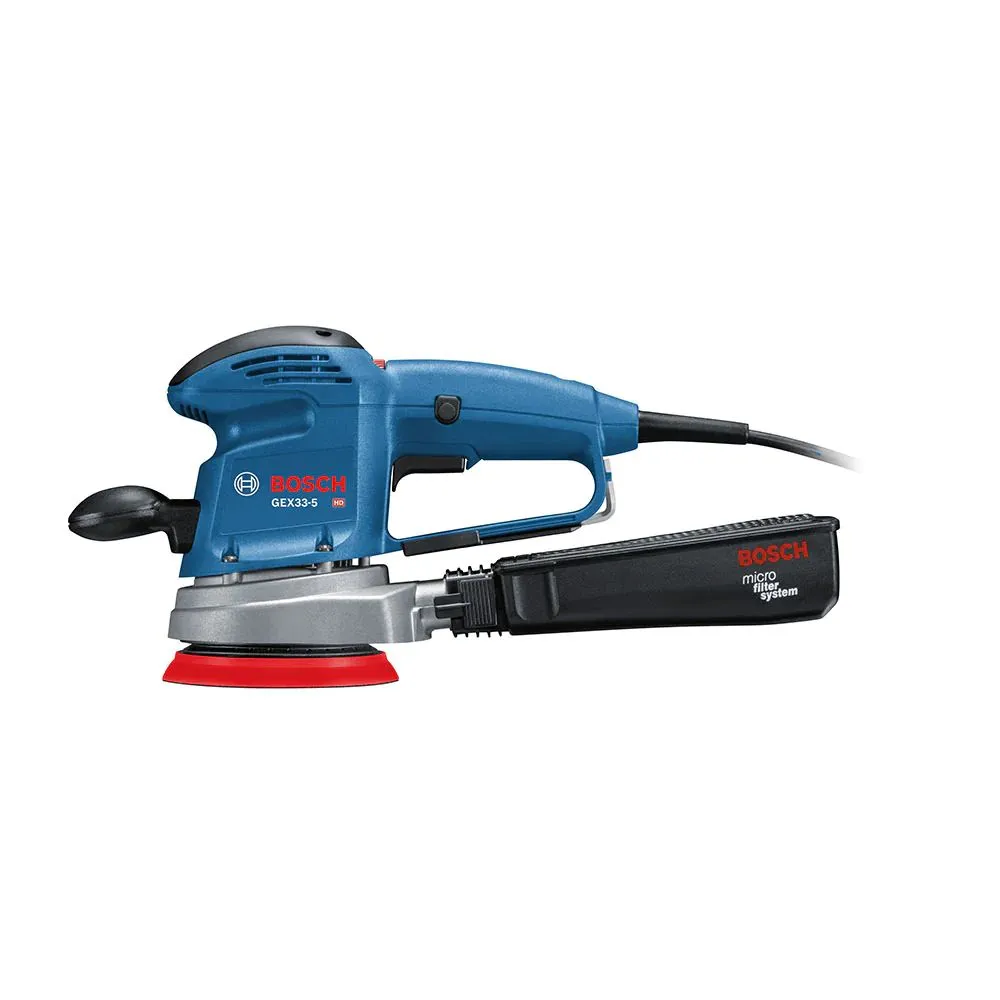 Bosch GEX33-5N 5 In. Multi-Hole Random Orbit Sander/Polisher