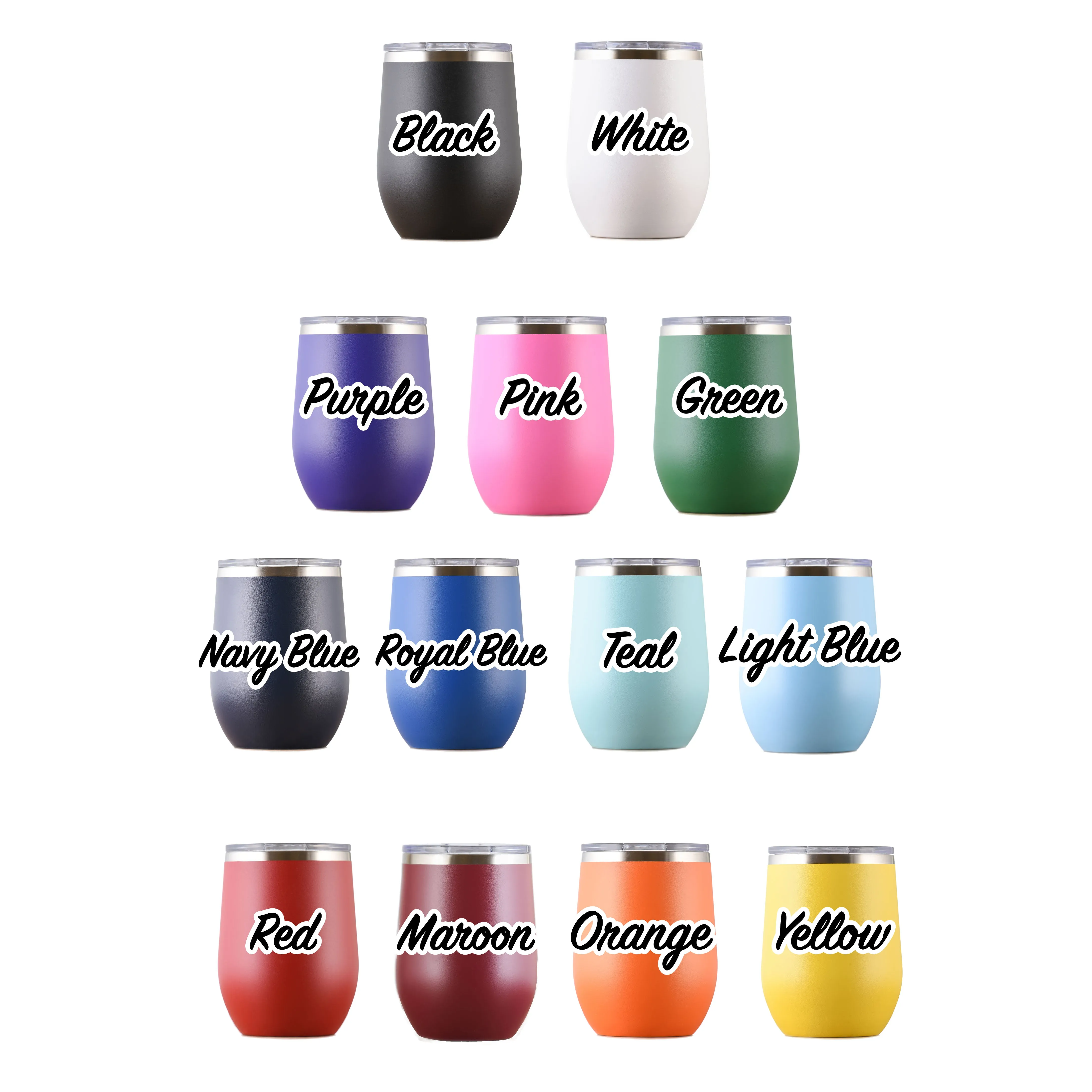 Bridal Party Wedding Stemless Wine Travel Tumbler Gift