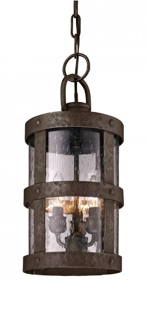 Bronze Outdoor 3 Light Pendant