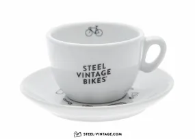 Cappuccino SVB Coffee Cup and Saucer Middle