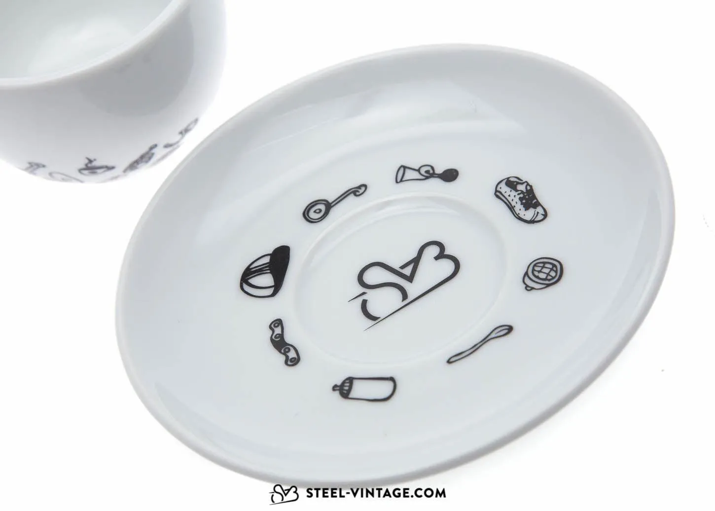 Cappuccino SVB Coffee Cup and Saucer Middle