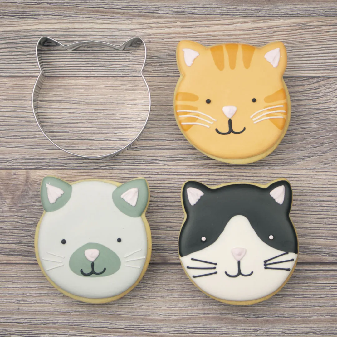 Cat Face Cookie Cutter