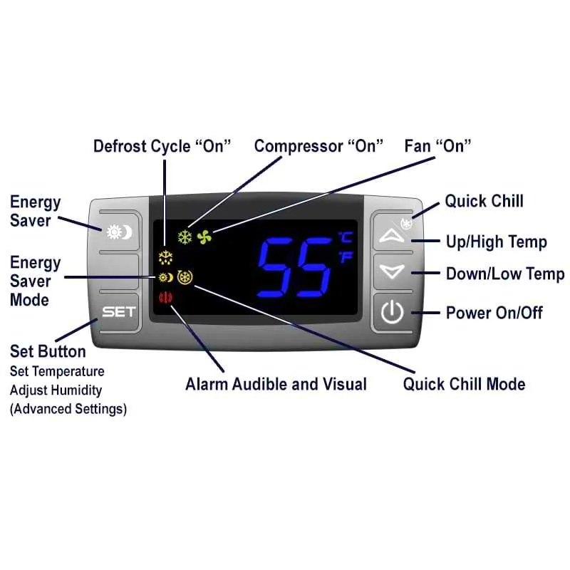 CellarPro Mini Split 3000Sqc-EC QC 50 ft #19207