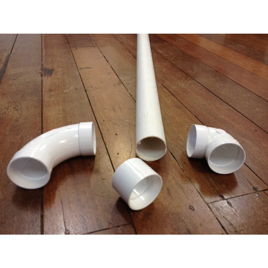 Central Ducted Vacuum Cleaner System Pipe 50mm Per Meter Length