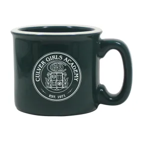 CGA Crest Green & White Camp Mug - 15oz