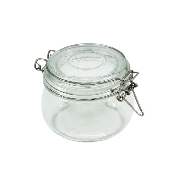 Clip Lock Glass Jar 450ml