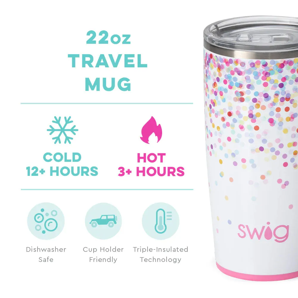 CONFETTI MUG 22OZ