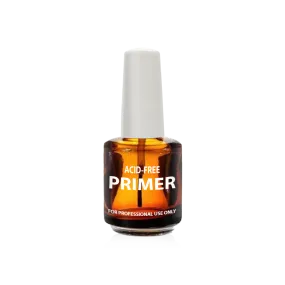 Cre8tion Empty Glass AMBER Bottle, Acid Free Primer, 0.5oz, 26171 (Packing: 288 pcs/case)