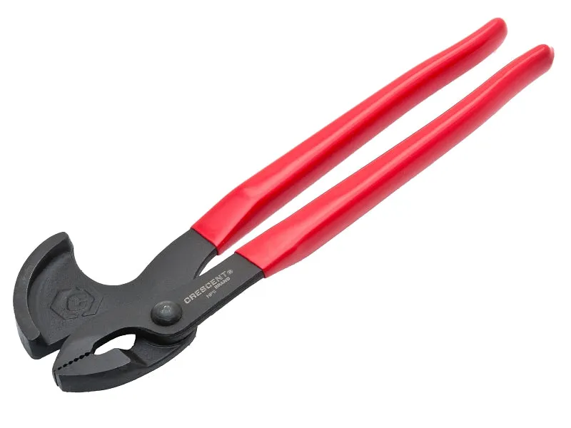 Crescent NP11 Nail Puller Plier, 11 in OAL, Black/Red Handle, Rubber-Grip Handle, 3-1/4 in W Jaw :EA: QUANTITY: 1