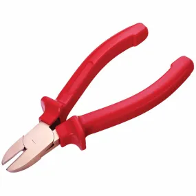 CS Unitec Ex601-6B Copper Beryllium Non-Sparking, Non-Magnetic, Corrosion Resistant Diagonal Cutting Pliers 6-3/8" (160 mm)