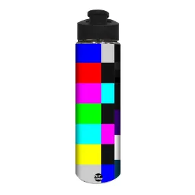 Designer Stainless Steel Water Bottle -  Colored Design