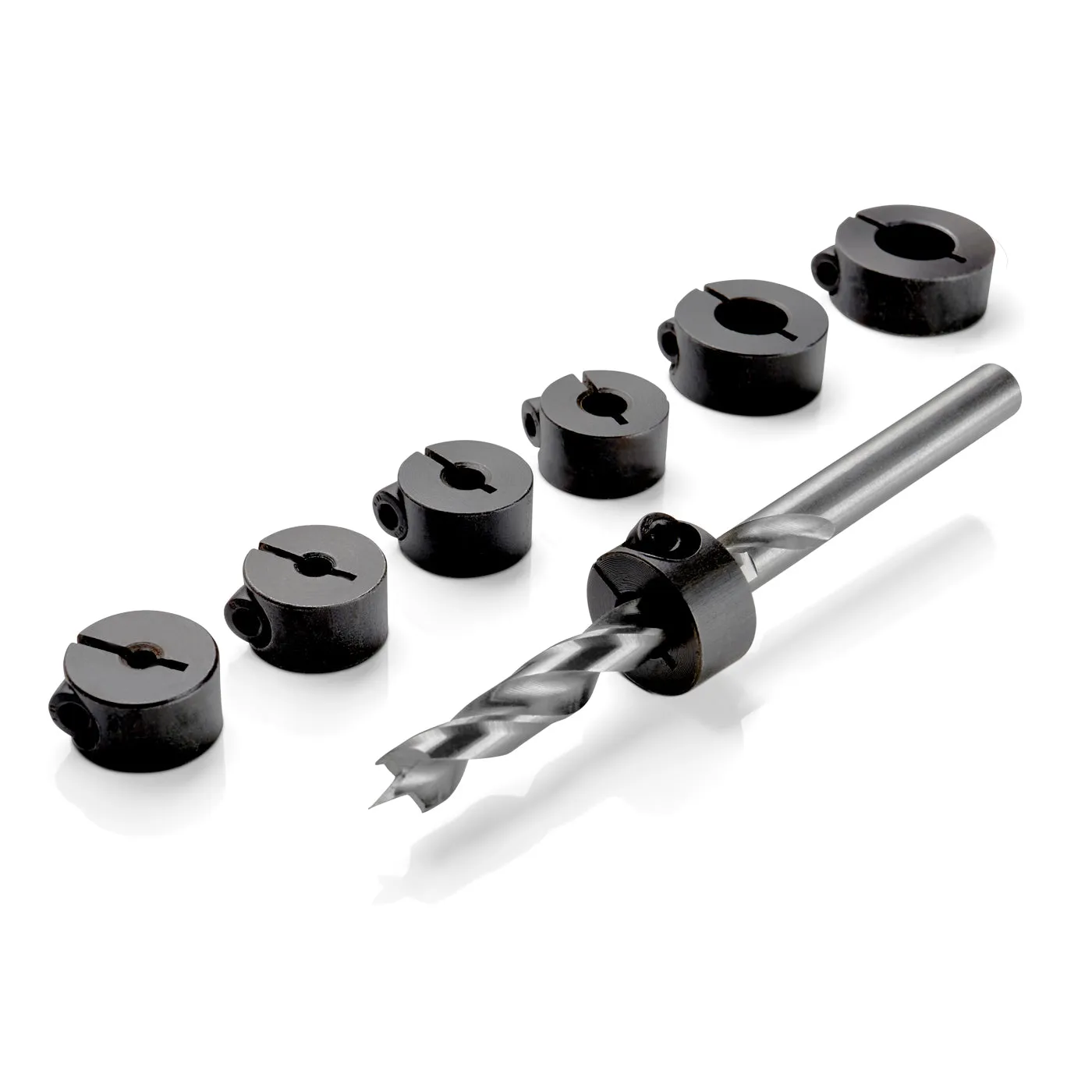 Drill Bit Depth Stops - Set of 7