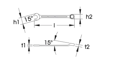 Elora Combination Spanner 15/16" W